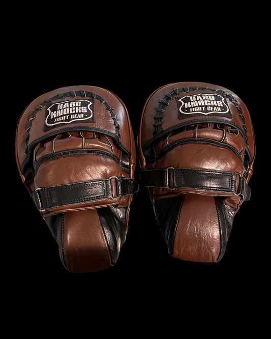 Hard Knocks Platinum Leather Focus Mitts